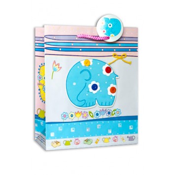 Premium Baby Gift Bags 3D Large (12) GBL3D